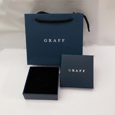 【熱賣下殺】格拉芙Graff首飾盒專柜項鏈戒指手鏈手鐲飾品通用包裝盒