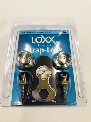 《白毛猴樂器》  LOXX-E-CHROME德國安全背扣-認真銀