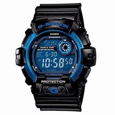 G-SHOCK 超耐用潮流錶-藍/55.1mmG-8900A-1DR