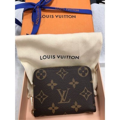 【二手】Louis Vuitton LV M60067 N63070 信用卡拉鍊零錢包