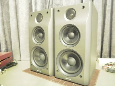 (老高音箱)日本製PANASONIC SB-CH10 + SA-PM53 CD擴大機(內植分音器) 庫存品