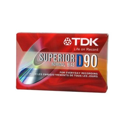 《鉦泰生活館》TDK-D90分鐘 空白錄音帶 10捲/盒