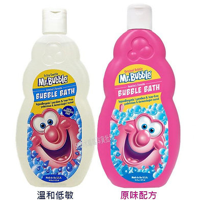 【Mr.Bubble】泡泡先生沐浴乳-溫和低敏/原味配方(16oz/473ml)