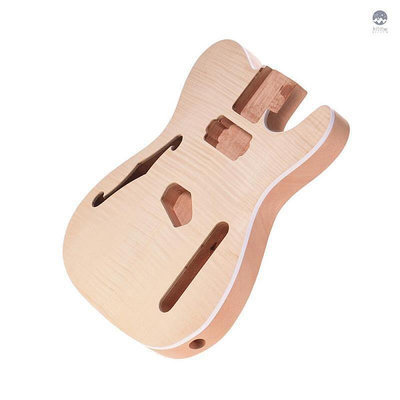 FT03 未完成的吉他琴體桃花心木毛坯吉他桶適用於電吉他 DIY 零件