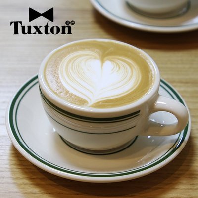熱銷 威朗普百貨美國Tuxton咖啡杯ins拿鐵杯卡布美式摩卡專業咖啡拉花杯子陶瓷杯