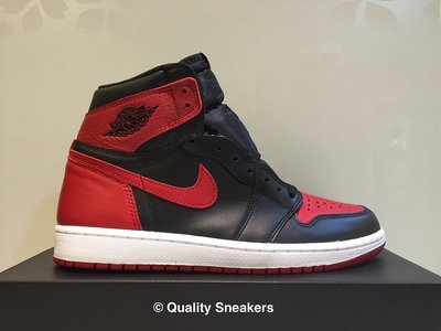 現貨 - Nike Air Jordan 1 Retro OG Banned 黑紅 荔枝皮 555088 001
