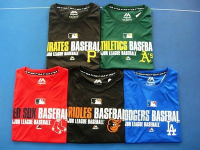 ((綠野運動廠))最新~創信MLB球隊版春夏款~吸濕排汗短袖T恤,穿著清爽舒適,8款球隊&amp;配色~回饋促銷(免運)