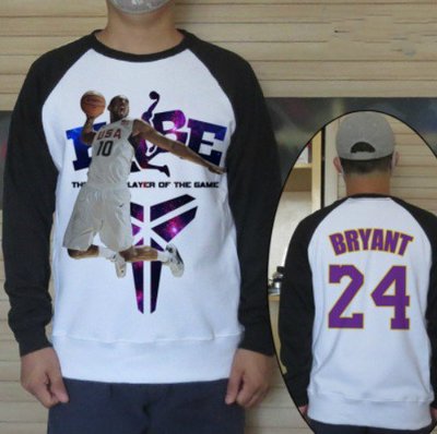Kobe Bryant 柯比·布萊恩 圓領長袖上衣 曼巴 圓領T 大學T 團體服 紀念 T恤 籃球衣 籃球服 明星 情侶