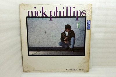 【標標樂0423-25▶Nick Phillips – Is That Love】黑膠西洋