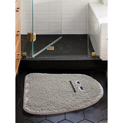 【精選好物】可愛卡通地墊家用廁所防滑墊子衛生間門口衛浴腳墊浴室吸水地毯