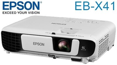 麒麟商城-EPSON商務專業液晶投影機(EB-X41)/XGA解析度/3600流明/15000:1對比
