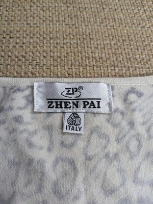 高貴典雅 Zhen Pai ZP 義大利喀什米爾羊毛 小羊毛開襟扶桑花芙蓉外套 婚禮喜宴外套