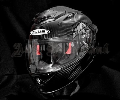 ZEUS 瑞獅 ZS-1600 碳纖維 Carbon 卡夢 極輕量 雙層 內墨片 全罩式 安全帽 可加購電鍍片 尺寸XL
