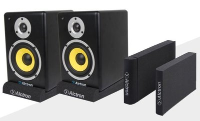 【老羊樂器店】開發票 Alctron EPP07 6.5吋 音響墊 避震海綿墊 防震墊 喇叭墊 監聽喇叭 專用