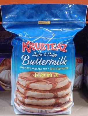 【小如的店】COSTCO好市多代購~KRUSTEAZ 鬆餅粉(每袋4.53kg) 389030