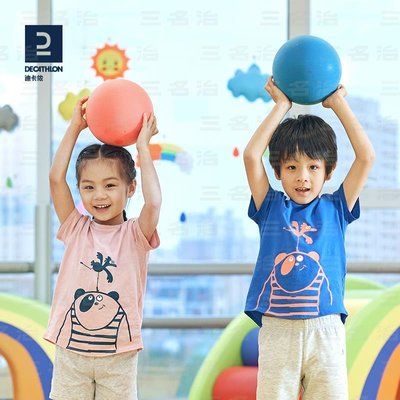 迪卡儂海綿球泡沫球兒童嬰兒室內幼兒園拍拍球寶寶球類玩具球KIDX