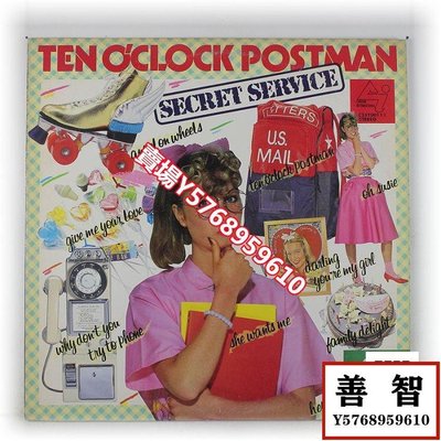 Secret Service Ten O'Clock Postman 合成器流行 黑膠LP日版NM LP 黑膠 唱片【善智】