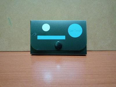 二手 名片盒 名片 收納 NG 塑膠 黑色 圖案 鈕扣 Z00 ZLXBOX