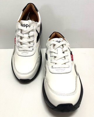 ☆地之柏- 台灣製造 真皮氣墊 美姿健走鞋 機能健美休閒運動鞋 (特價) 白 男款 39~44號