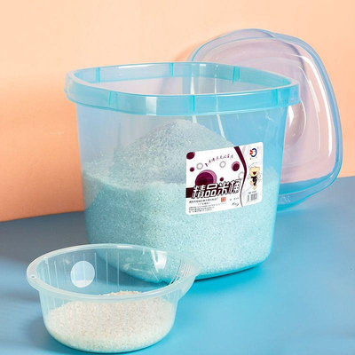 家用塑料米桶密封防蟲防潮米缸廚房10kg儲米箱加厚帶蓋20斤面粉桶~訂金