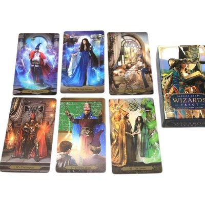 摩爾巫師 Barbara Moore Wizards Tarot Card Game 英文版塔羅牌