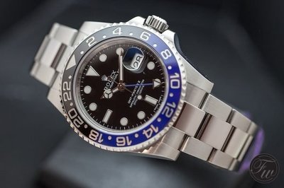 Rolex勞力士新款116710 BLNR GMT-MASTER II新款藍黑圈/40mm男用機械腕錶