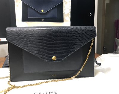 Celine Evening Clutch on Chain Wallet on Chain WOC