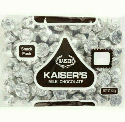 台灣 Kaiser 甘百世 凱莎巧克力 milk chocolate/1包/425g