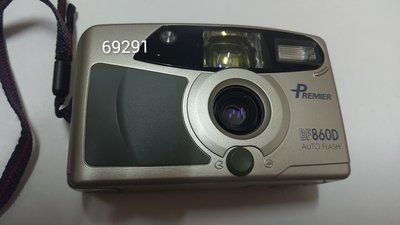 PREMIER底片相機，底片相機，古董相機，相機，攝影機~PREMIER BF860D底片相機(功能正常)