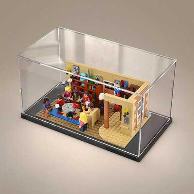 亞克力防塵盒適用樂高21302生活大爆炸展示模型玩具透明~芙蓉百貨