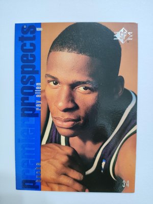 Ray Allen 1996-97 SP Premier Prospects Rookie Card #136 Milwaukee Bucks