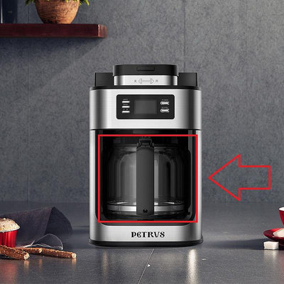柏翠PE3200咖啡機全自動咖啡機玻璃杯配件