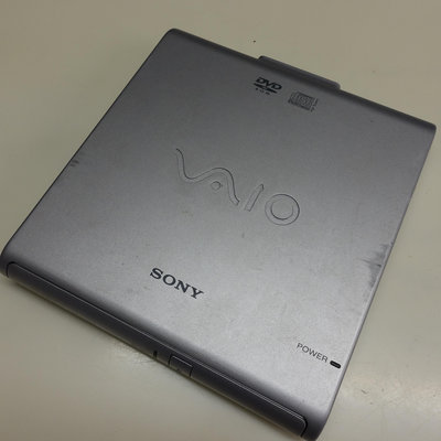 中古良品 Sony Vaio DVD-ROM外接光碟機PCGA-CRWD2適用SRX系列筆電IEEE1394