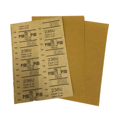 滿200發貨~236U干磨砂紙 汽車膩子砂紙 砂紙干砂236U方形砂紙80#-500#
