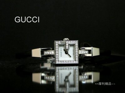 【摩利精品】GUCCI 102滿鑽女錶 *同系列最高級數* 低價特賣