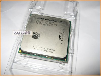 JULE 3C會社-AMD Phenom II X6 1055T 六核/125W CPU + 終保 DDR3 4G記憶體