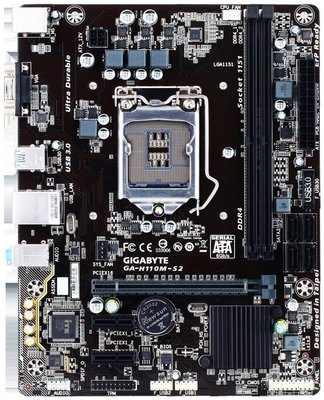 【熱賣精選】(null)Gigabyte/技嘉H110M-S2華碩H110M-F/K臺式機主板DDR4微星b250b15