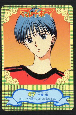 《CardTube卡族》(060930) 67 日本原裝橘子醬男孩 萬變卡∼ 1995年遊戲普卡