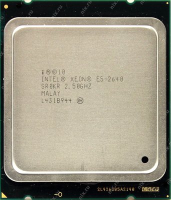 【含稅】Intel Xeon E5-2640 2.5G 15M 6C12T 95W 2011 正式CPU 一年保