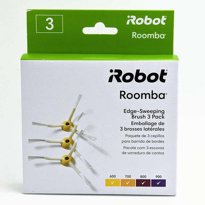 iRobot Roomba 原廠 三角邊刷3支 含螺絲 適 600 700 800 900 掃地機器人邊刷測刷模組