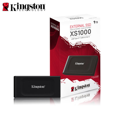 金士頓 Kingston XS1000 1TB 外接式行動固態硬碟 SSD (KT-SXS1000-1TB)