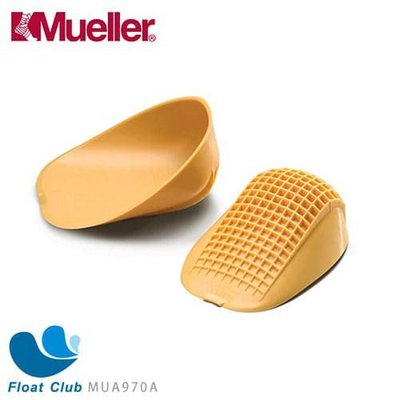 【Mueller】標準型足跟墊 保護墊 護具 軟墊 護踝 腳踝束套 護具 金黃/綠 MUA970A 原價580元