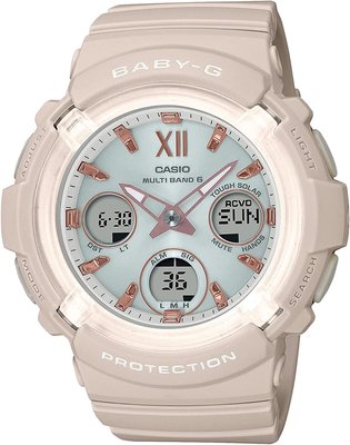 日本正版 CASIO 卡西歐 Baby-G BGA-2800-4A2JF 女錶 手錶 電波錶 太陽能充電 日本代購
