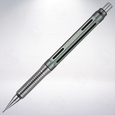 美國 Spoke 4 全金屬鈦握位製圖自動鉛筆: 槍灰色/0.5mm/9.2mm