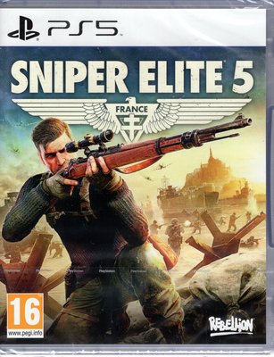 PS5遊戲 狙擊精英 5 Sniper Elite 5 中文版【板橋魔力】
