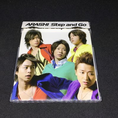 宣傳品 嵐 Arashi step and go EP 側標 附歌詞 艾迴唱片 F189 外語