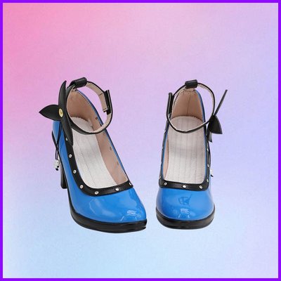 A992 最終幻想7 FF7重制版 Remake 蒂法TIFA藍色小禮服價格 COS鞋