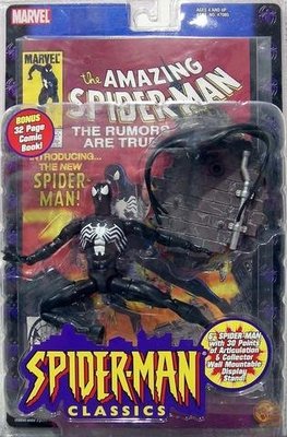 金錢貓雜貨 全新 Marvel Legends Spiderman Classic Black Suit 黑蜘蛛人