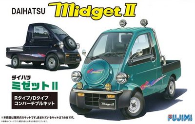 富士美拼裝汽車模型 1/24 Daihatsu Midget Type R/D Type 03909