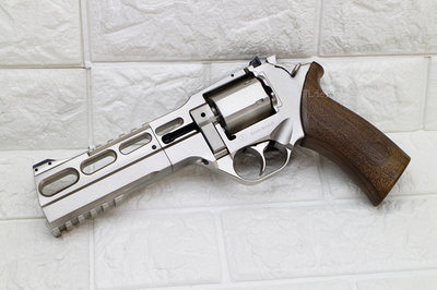 [01] Chiappa Rhino 60DS 左輪 手槍 CO2槍 銀 ( 左輪槍轉輪手槍短槍玩具槍BB槍城市獵人犀牛